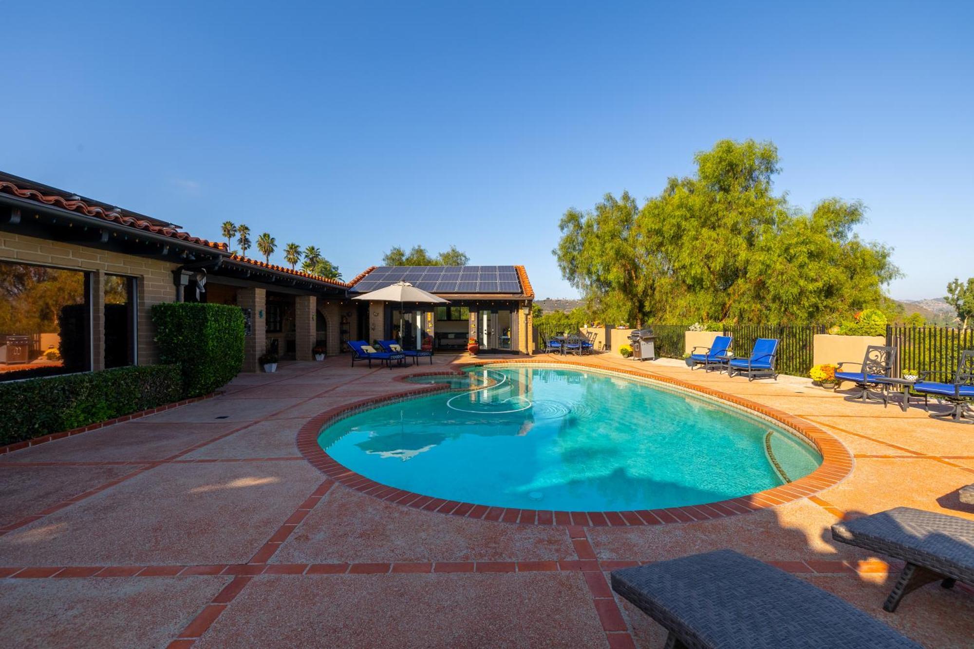 H1 California Adobe Estate At Moonlight Ranch, Views, Private, Heated Pool, Jacuzzi, Petting Zoo! Villa Vista Exterior photo